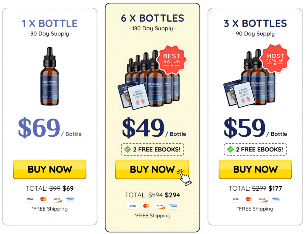 Prostadine price